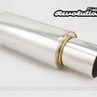 Load image into Gallery viewer, GReddy 3.0in Universal Revolution Muffler - Back View