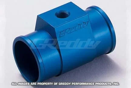 GReddy 38mm Radiator Hose Temp Sender Adapter - Main Product View