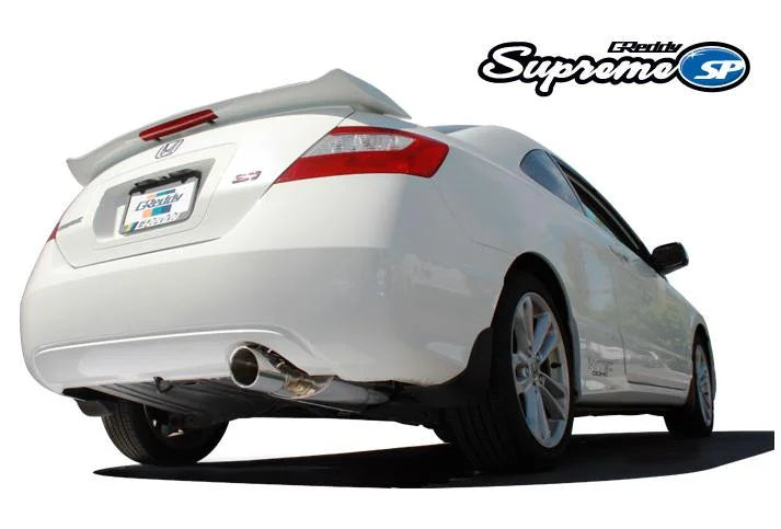 GReddy 63.5mm Cat-Back Exhaust fits 2006-2011 Honda Civic - Installation View