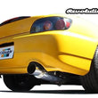 Load image into Gallery viewer, GReddy 63.5mm Revolution Single Exit Cat-Back Exhaust fits 2000-2009 Honda S2000 / 2008-2009 Honda S2000 CR - Side View