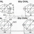 Load image into Gallery viewer, GReddy 70mm Exhaust Oval Gasket - Detail View