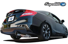 Load image into Gallery viewer, GReddy 76mm Cat-Back Exhaust fits 2012-2015 Honda Civic Si Coupe - Side View