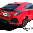 Load image into Gallery viewer, GReddy 76mm Cat-Back Exhaust fits 2017-2020 Honda Civic Sport - Back View