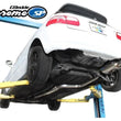Load image into Gallery viewer, GReddy 76mm / Swap Cat-Back Exhaust fits 1992-1995 Honda Civic EX / 1992-1995 Honda Civic Si - Installation View