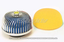 Load image into Gallery viewer, GReddy Airnx Small Blue Replacement Filter Element - Side View