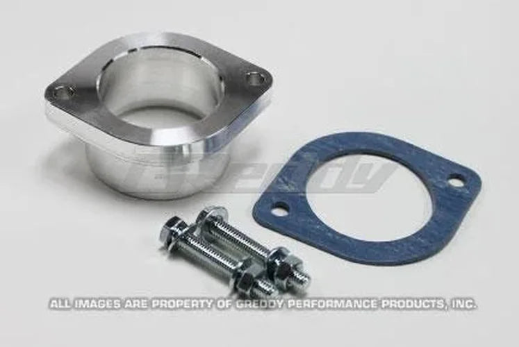 GReddy Aluminum Weld-On BOV Flange - Side View