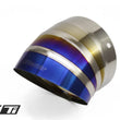 Load image into Gallery viewer, GReddy Burnt Titanium Turndown Tip 115mm Diameter 150mm Length (for Revolution RS / RS-TI / RS-Race)