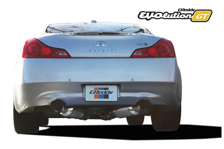 GReddy Cat-Back Exhaust fits 2007-2014 Infiniti G37 (RWD ONLY) - Check Fitment Details - Side View