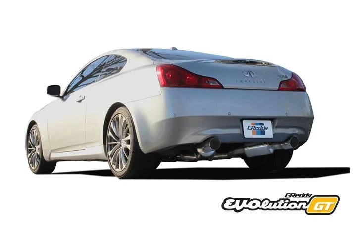GReddy Cat-Back Exhaust fits 2007-2014 Infiniti G37 (RWD ONLY) - Check Fitment Details - Back View