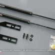 Load image into Gallery viewer, GReddy Engine Hood Lifter Kit (Designed for OEM weight hoods) fits 1993-1995 Mazda RX-7 FD3S - Main Product View