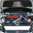 Load image into Gallery viewer, GReddy 08-11 Mitsubishi Evo X CZ4A Engine Hood Lifter Kit (Designed for OEM weight hoods.) - Main Product View