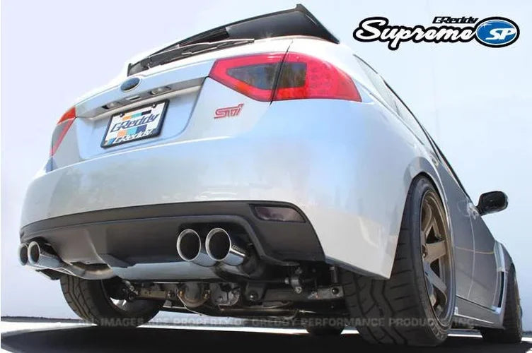 GReddy Exhaust fits 2009-2014 Subaru Impreza WRX STI Hatchback - Side View