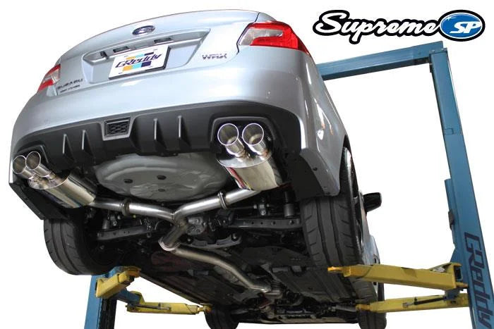 GReddy Exhaust fits 2015-2020 Subaru WRX / WRX STI - Side View