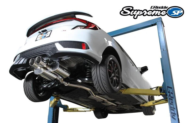 GReddy Exhaust fits 2017-2020 Honda Civic Si - Back View