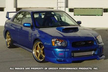 Load image into Gallery viewer, GReddy Fiberglass Front Lip Spoiler fits 2004-2005 Subaru Impreza WRX STI - Main Product View