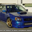 Load image into Gallery viewer, GReddy Fiberglass Front Lip Spoiler fits 2004-2005 Subaru Impreza WRX STI - Main Product View