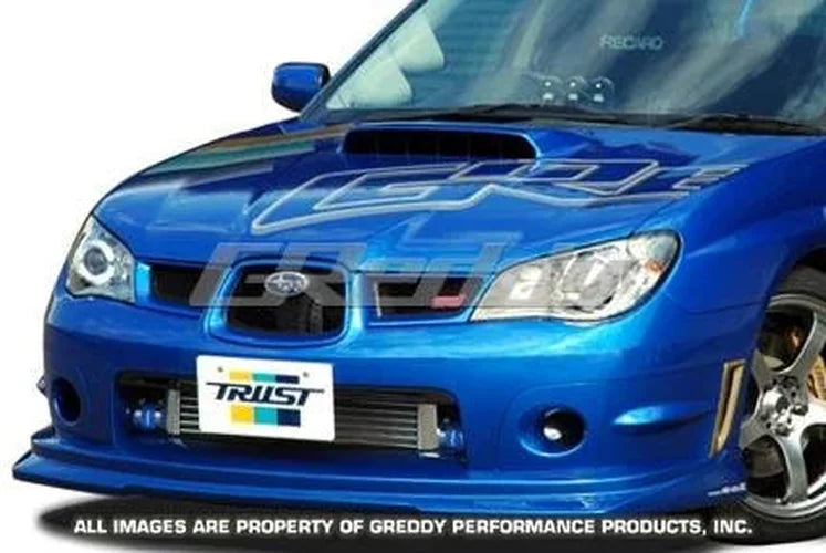 GReddy Front Lip Spoiler FRP fits 2006-2007 Subaru Impreza - Side View