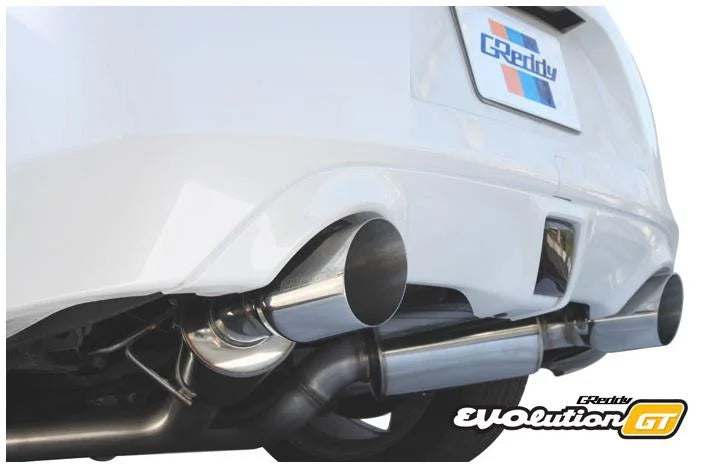 GReddy Full Dual Cat-Back Exhaust fits 2009-2014 Nissan 370Z - Side View