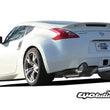Load image into Gallery viewer, GReddy Full Dual Cat-Back Exhaust fits 2009-2014 Nissan 370Z - Back View