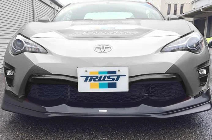 GReddy GRacer Front Lip Spoiler fits 2017-2020 Toyota 86 - Back View