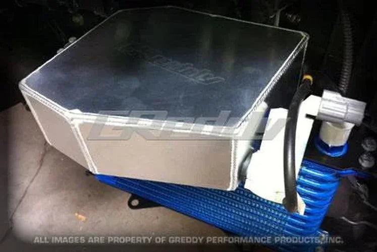 GReddy 09+ Nissan GTR Optional R35 Washer Tank Replacement - Back View