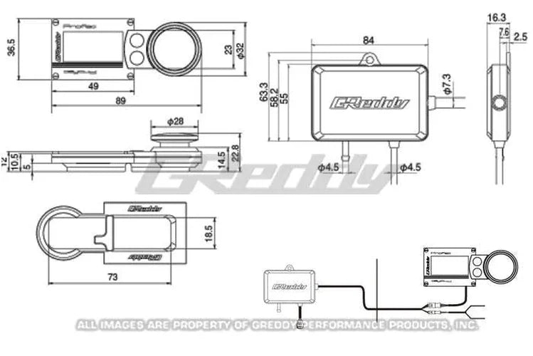 GReddy PRofec Electronic Boost Controller - Installation View