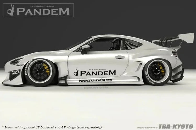 GReddy Pandem V3 Aero / Toyota 86 / Scion FR-S / Subaru BRZ Aero Kit without Wings - Side View