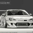 Load image into Gallery viewer, GReddy Pandem V3 Aero / Toyota 86 / Scion FR-S / Subaru BRZ Aero Kit without Wings - Back View