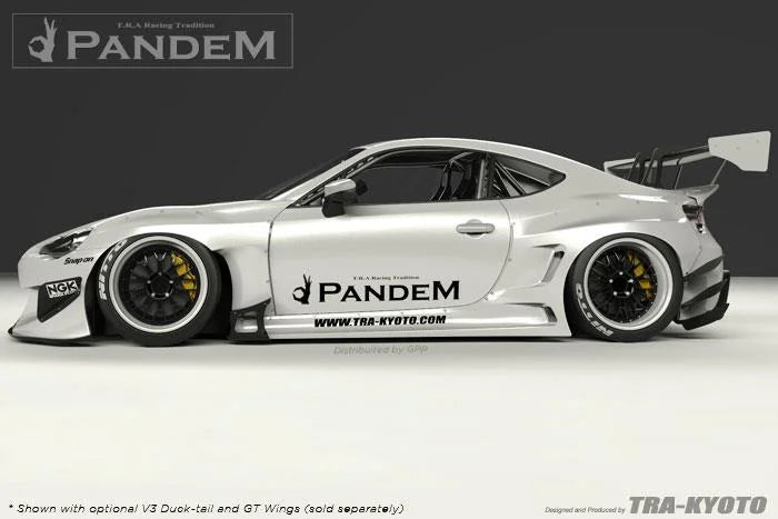 GReddy Pandem V3 Aero / Toyota 86 / Scion FR-S / Subaru BRZ Aero Kit without Wings - Side View
