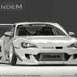 Load image into Gallery viewer, GReddy Pandem V3 Aero / Toyota 86 / Scion FR-S / Subaru BRZ Aero Kit without Wings - Back View