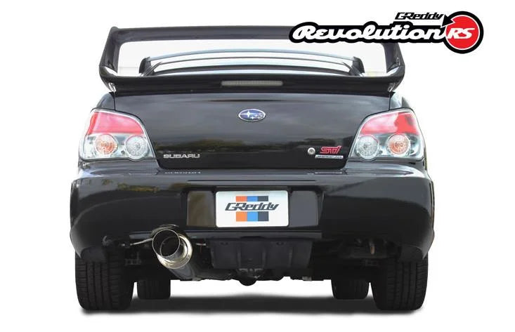 GReddy RS Exhaust fits 2002-2007 Subaru Impreza WRX / 2004-2007 Subaru Impreza WRX STI - Installation View
