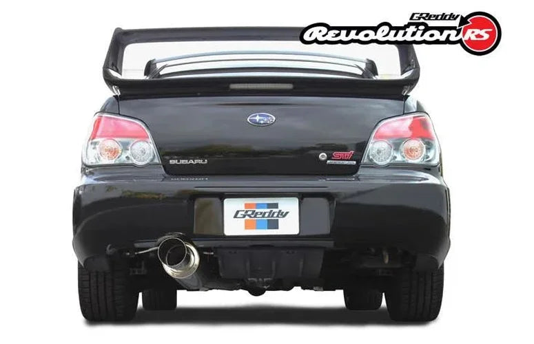 GReddy RS Exhaust fits 2002-2007 Subaru Impreza WRX / 2004-2007 Subaru Impreza WRX STI - Installation View