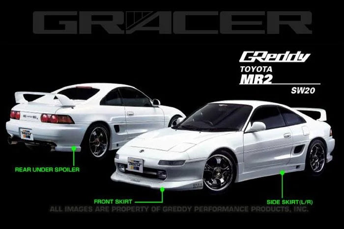 GReddy Rear Under Spoiler fits 1991-1995 Toyota MR2 / 1991-1995 Toyota MR2 Turbo - Main Product View