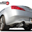 Load image into Gallery viewer, GReddy Single Revolution RS Exhaust fits 2008-2013 Infiniti G37 - Back View