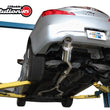 Load image into Gallery viewer, GReddy Single Revolution RS Exhaust fits 2008-2013 Infiniti G37 - Installation View