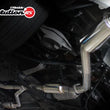 Load image into Gallery viewer, GReddy Single Revolution RS Exhaust fits 2009-2017 Nissan 370Z - Installation View