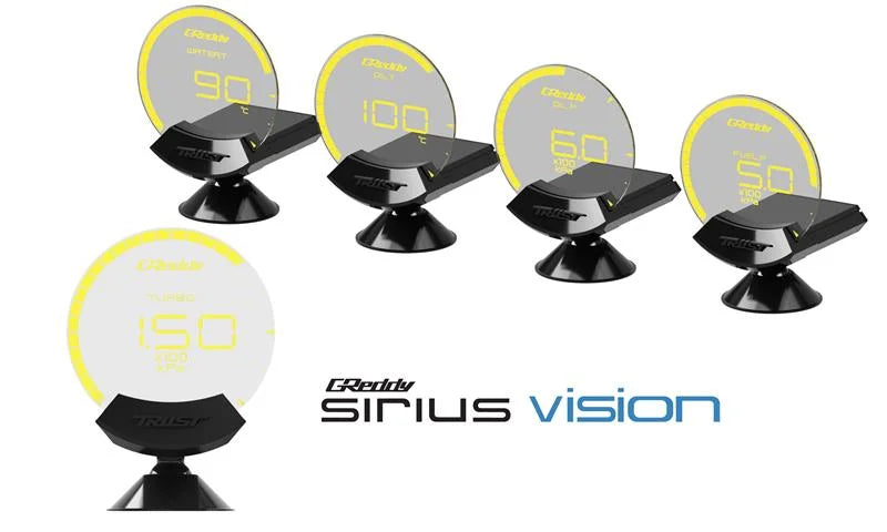 GReddy Sirius Control Unit (REQUIRED For Vision/Meter Gauges & Unify Sets) - Side View