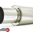 Load image into Gallery viewer, GReddy Universal 2.5in 3-Bolt Tip Revolution RS Muffler - Installation View