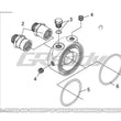 Load image into Gallery viewer, GReddy Universal Oil Filter Block Adapter - Installation View