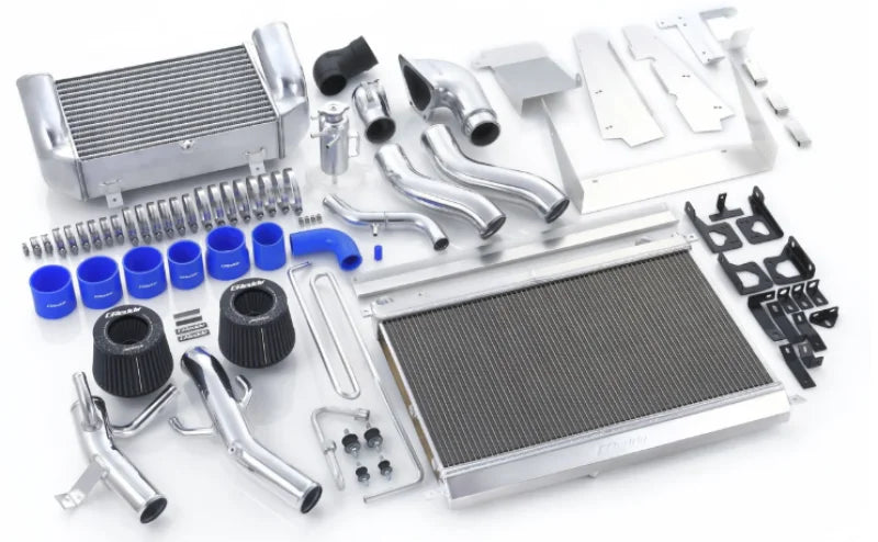 GReddy Ver. 2 T-19 V-Mount Full Intercooler Kit fits 1992-2002 Mazda Rx-7 FD3S