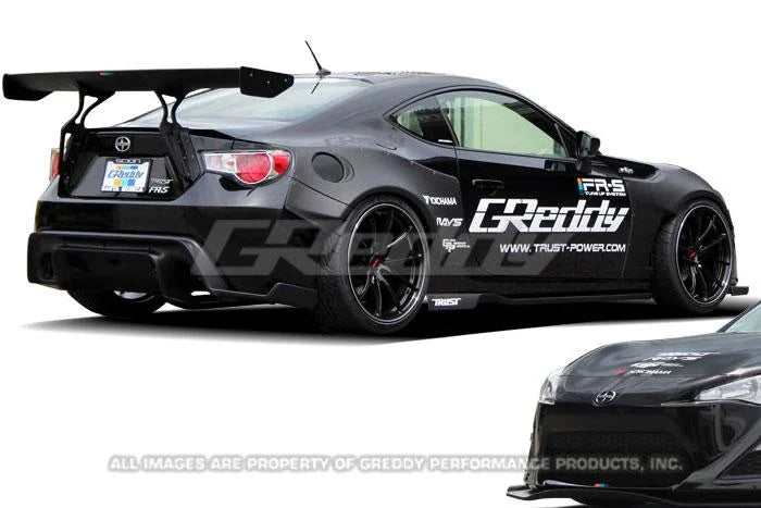 GReddy X Bunny Rear Over-Fender & Rear Bumper Trim (2 Pcs) fits 2013-2016 Scion FR-S / 2013-2020 Subaru BRZ Limited / 2013...