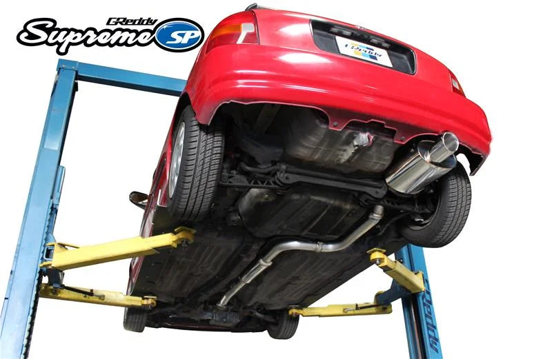 GReddy (w/ Swap) Exhaust fits 1996-2000 Honda Civic EK Hatchback - Installation View