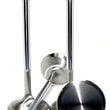 Load image into Gallery viewer, GSC P-D Audi DAZA 28mm Head STD 101.8mm Long Chrome Polished Exhaust Valve - Set of 10
