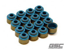 Load image into Gallery viewer, GSC P-D Ford Mustang 5.0L Coyote Valve Stem Seal w/Integrated Spring Seat - Set of 32 - Side View