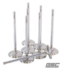 Load image into Gallery viewer, GSC P-D Ford Voodoo/Predator 32.5mm Head STD 109.8mm Long Chrm Super Alloy Exhaust Valve - Set of 8 - Main Product View