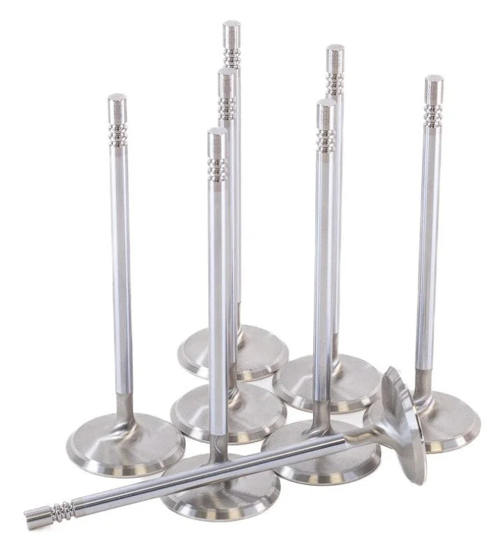 GSC P-D Ford Voodoo/Predator 38.26mm Head STD 121.13mm Long Chrome Polished Intake Valve - Set of 8 - Main Product View