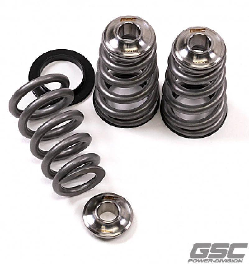 GSC P-D Nissan VQ35 Conical Valve Spring and Titanium Retainer Kit - Side View