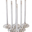 Load image into Gallery viewer, GSC P-D Toyota G16E-GTS 32.8mm Head (STD) Chrome Polished Intake Valves - Set of 6 - Side View