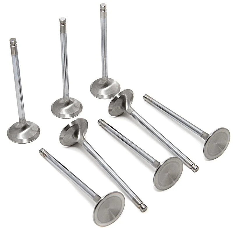GSC Power Division P-D 32mm Head (STD) Chrome Polished Exhaust Valve - Set of 8 fits Subaru EJ205 / EJ207 / EJ257