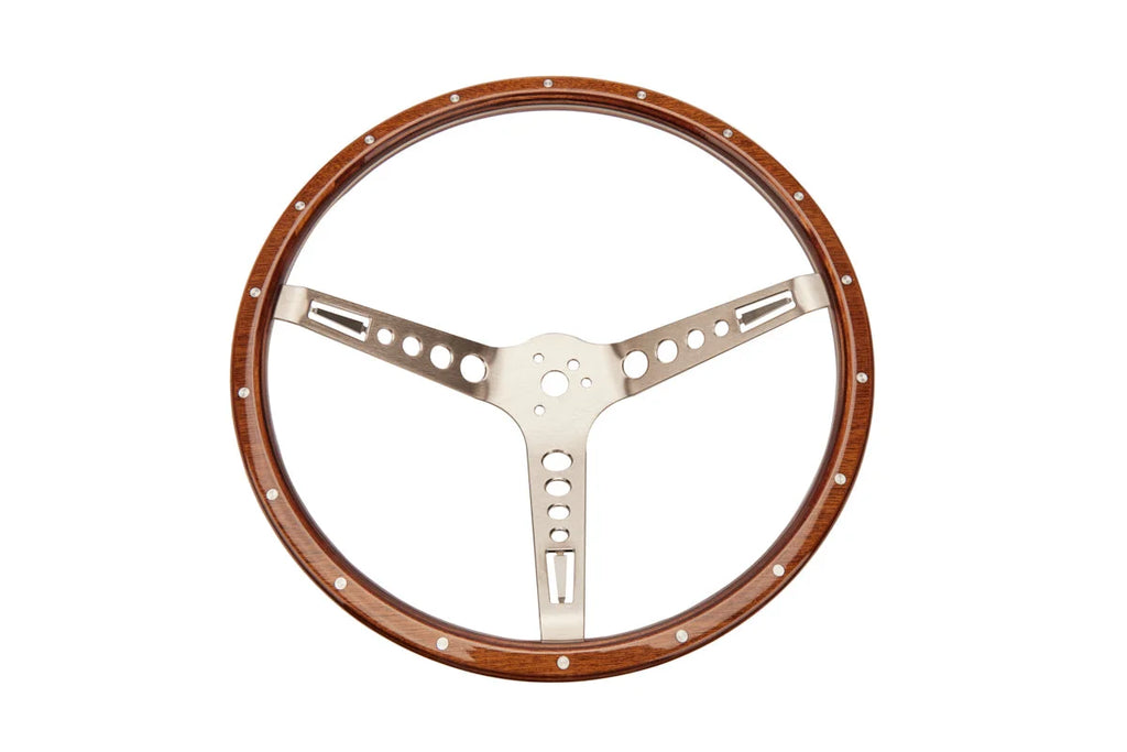 GT Performance Steering Wheel GT3 GT Retro Mustang Wood 35-5457